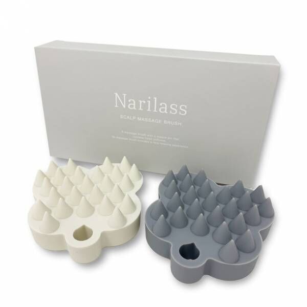 Narilass(ナリラス)からお風呂やお部屋でヘッドケアに使えるスカルプマッサージブラシが発売