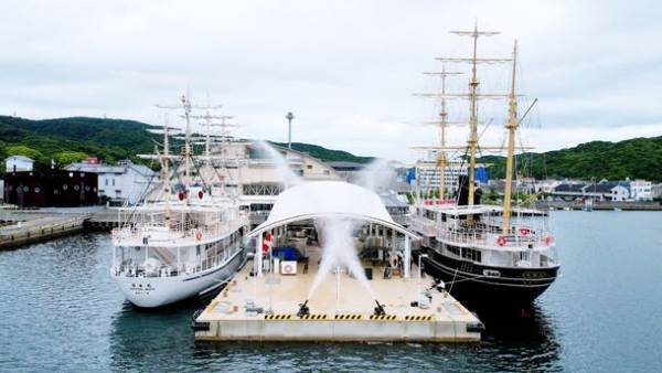 淡路島・道の駅福良発！うずしおクルーズ「淡路島ワンダーランド2022夏」　初登場！大迫力のウォーターキャノンで出港＆うずのふしぎサイエンスショー