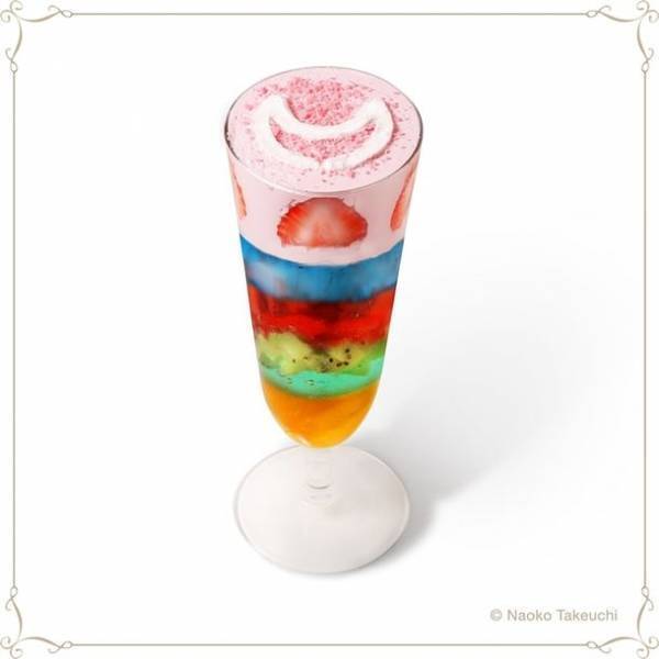 ミュージアム内に特設カフェがオープン！「美少女戦士セーラームーン ミュージアム カフェ」　セーラー戦士をイメージしたパフェなどオリジナルメニューが盛りだくさん