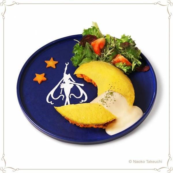 ミュージアム内に特設カフェがオープン！「美少女戦士セーラームーン ミュージアム カフェ」　セーラー戦士をイメージしたパフェなどオリジナルメニューが盛りだくさん