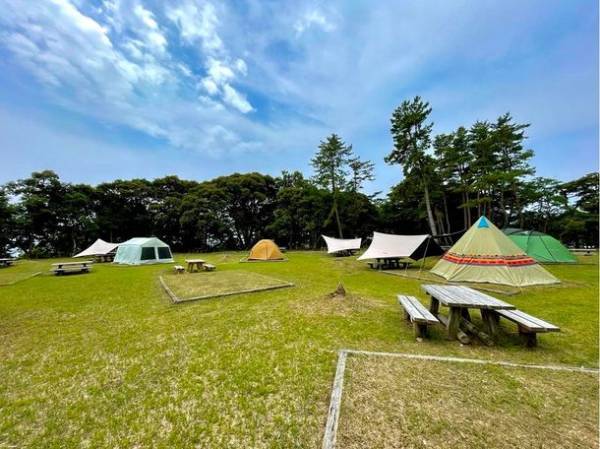 能登町九十九湾園地野営場がリニューアル　ソロキャンプ・手ぶらキャンプを7月よりスタート