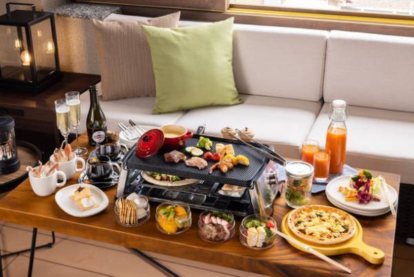 露天風呂付ベランピング客室「湖游」6月14日ニューオープン　ベランダでできるアウトドアの新しい形「ベランピング」体験