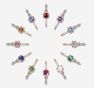 ～大切な節目を刻む特別なジュエリー 誕生石に想いを込めて～新作『ルアンナ バースストーン』が登場2022年7月1日（金）発売