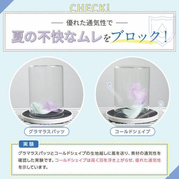 グラマラスパッツから「夏用ガードル」が誕生！接触冷感・UVカットを兼ね備えた『コールドシェイプ』が7月1日より発売開始！