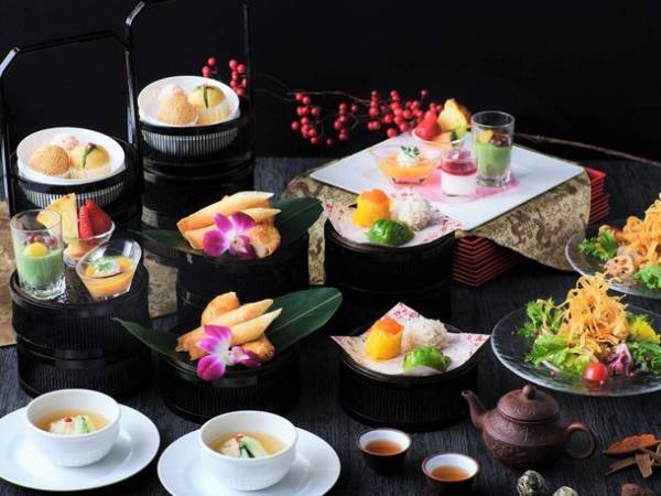 多彩な点心とチャイニーズスイーツ、中国茶が楽しめる大好評の「飲茶アフタヌーンティー」が7月4日より夏バージョンで登場！