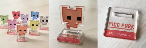 全世界累計販売本数100万本達成の『PICO PARK』　「TZ GAME Labs」でのオリジナルグッズの発売が決定！
