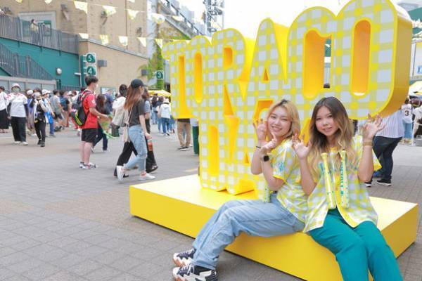 タイガースガールズフェスタ「TORACO DAY」に、約23,000人の女性ファンが集結！TORACOダンスで可愛く応援、見事勝利へと導きました！