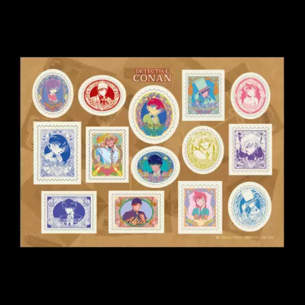 TVアニメ「名探偵コナン」のキャラクターたちをレトロでモダンな雰囲気に？！新デザイン『ヴィクトリアンシリーズ』商品が新登場！