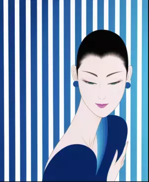 京都にて「鶴田一郎美人画展 in Summer」を2022年7月22日(金)～31日(日)に開催