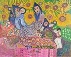 滋賀県美術館にて過去最大規模の回顧展となる「塔本シスコ展 シスコ・パラダイス かかずにはいられない！人生絵日記」を7月9日～9月4日に開催