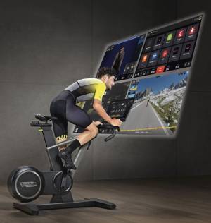 家庭用・業務用で活用可能なインドアバイク人気サイクリングアプリと接続した「Technogym Ride(テクノジムライド)」が新登場