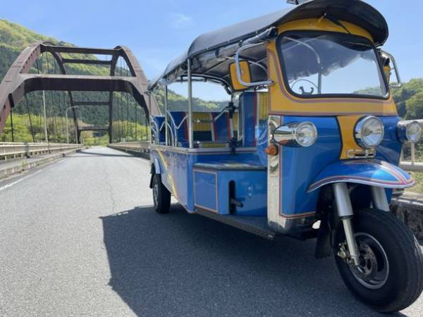 トゥクトゥクに乗って観光案内！水沼の魅力を更に伝えるためのクラウドファンディングを「READYFOR」にて7月1日より実施