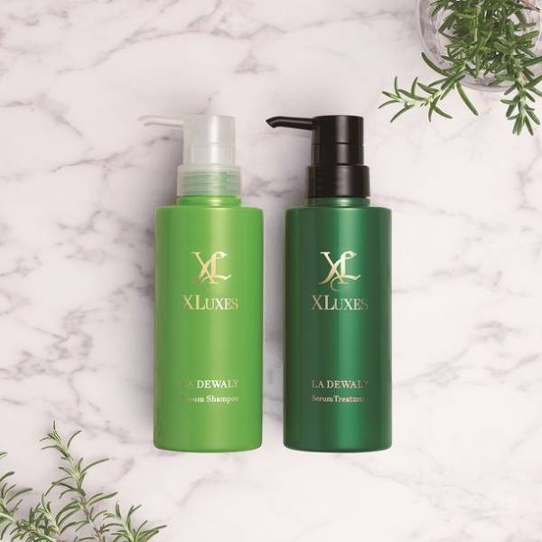 ハリと輝きのある美しい艶髪に導くスキンケア発想のエイジングケアアイテム　エックスリュークス ラデュワリー セラムシャンプー＆セラムトリートメント 新発売