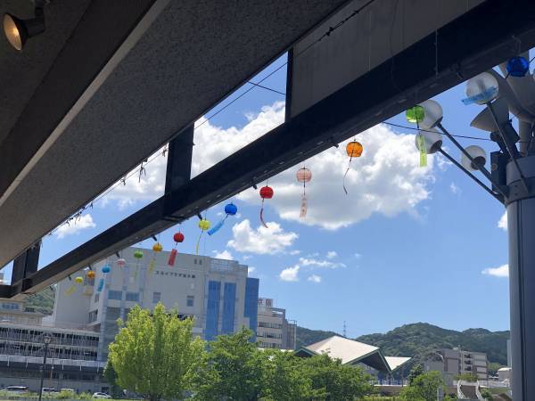 ＜琵琶湖汽船×西教寺 コラボ企画＞今年も大津港ミシガン乗り場に「西教寺の風鈴」が登場！