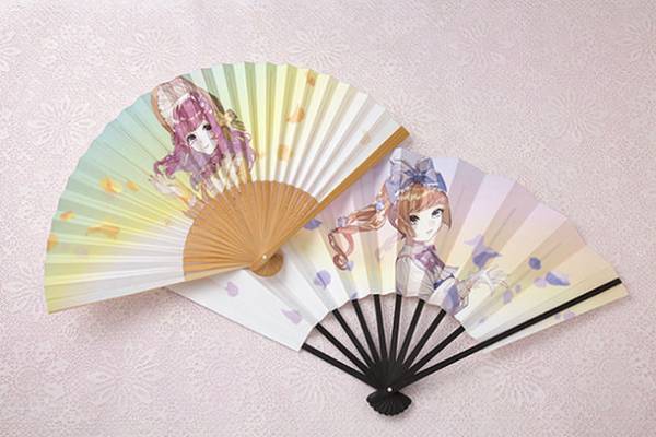 ＜伝統工芸×人気絵師＞「美少女名古屋扇子」登場　Makuakeにてコラボプロジェクト開始！