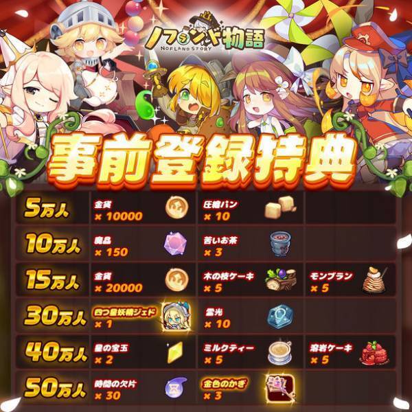 いつも妖精があなたの傍に！「ノフランド物語」の事前登録受付が開始に！