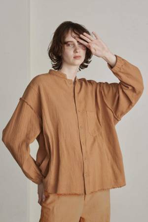 サスティナブル・ブランド「WALANCE」にココナッツ染めを施したアイテムが登場　―穏やかで優しいピンク―