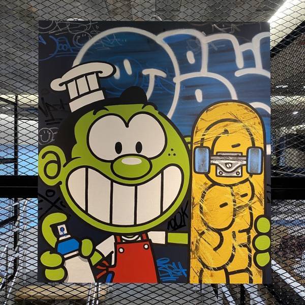 セレクトショップ「MORTAR TOKYO」×超人気アーティスト「COOK」ストリートカルチャーコラボレーションによる限定コレクション登場！