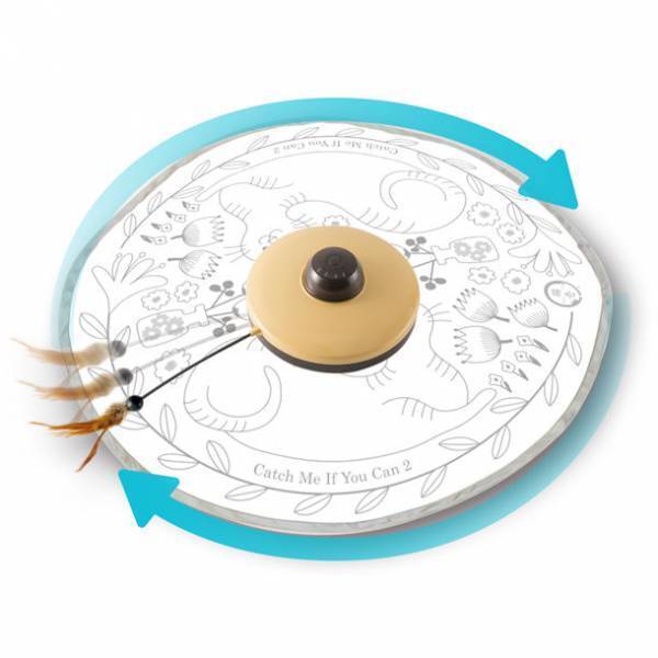 SNSで話題の猫用電動おもちゃ「キャッチ・ミー・イフ・ユー・キャン2シリーズ」の『猫のお庭柄』が2022年7月下旬に再度販売開始！～累計販売数41万個突破の猫壱No.1売上商品シリーズ～