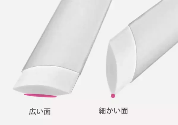 フラット形状消しゴム『フラットロングイレイサー』7月下旬発売　かさばらずに収納でき、広い面から細かい面までかしこく使える！