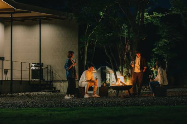 自然に囲まれたカフェ＆プライベートヴィラ「TEF TANIGUMI」がグランドオープン