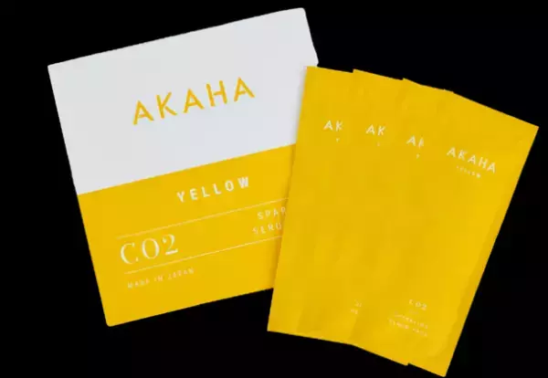 新ブランド　AKAHA　「スパークリングセラムパック　YELLOW」を7月25日に発売！