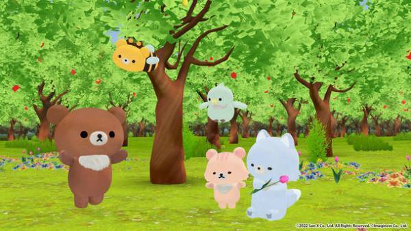 リラックマたちとまったりバーチャルライフが楽しめる！「リラックマ～まったりバーチャルライフ～」がメタバースアプリ「VARK」にて開催決定