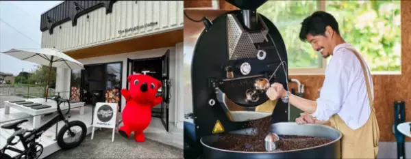 チーバくんが「The Rising Sun Coffee」を訪問！～コーヒー焙煎士　坂口憲二さんが語る千葉の魅力～