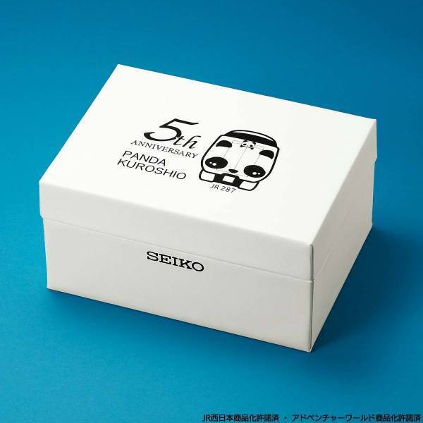 「パンダくろしお」デビュー5周年を記念してセイコーの“パンダフェイス”の記念ウオッチが登場！プレミコから数量限定で販売開始