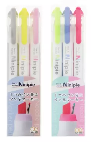 シリーズ累計販売数140万本突破！『Ninipie(ニニピー)』シリーズから「暗記用」が8月中旬発売　1本で2役のペン＆マーカーで勉強も効率的に！