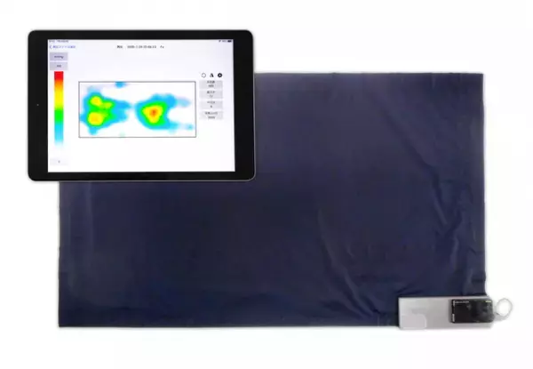 睡眠の質を可視化できる圧力分布センサを提案　圧力分布センサのタカノ、7月27日より開催される「第3回 癒し・快眠産業展」に出展