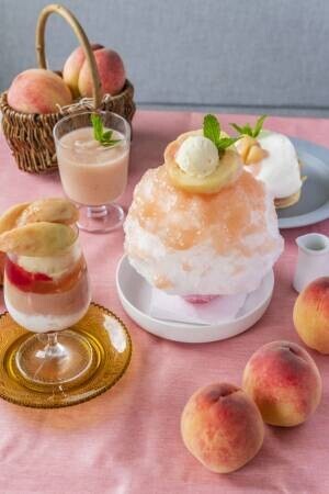 たまご専門店TAMAGOYAベーカリーカフェ旬の「桃」を満喫できる季節限定スイーツが登場！