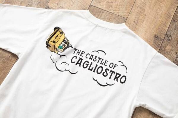 つ・い・に！「ルパン三世　カリオストロの城」のTシャツが登場！！あの名シーン、キャラクターを刺繍で表現。トムスショップにて販売開始！
