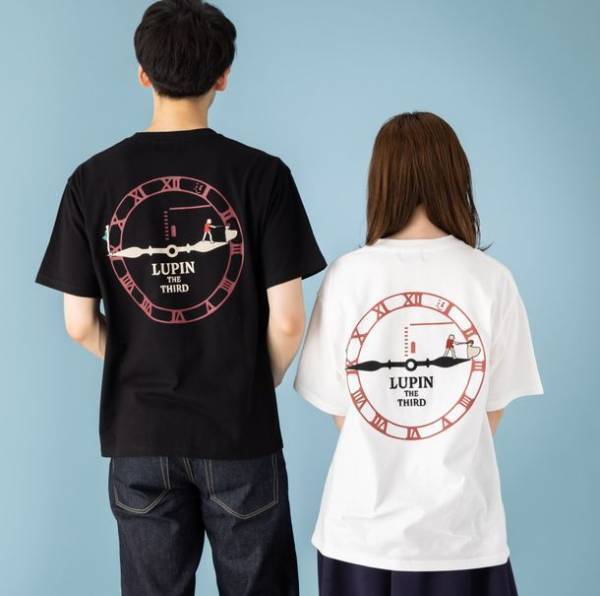 つ・い・に！「ルパン三世　カリオストロの城」のTシャツが登場！！あの名シーン、キャラクターを刺繍で表現。トムスショップにて販売開始！