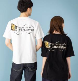つ・い・に！「ルパン三世　カリオストロの城」のTシャツが登場！！あの名シーン、キャラクターを刺繍で表現。トムスショップにて販売開始！