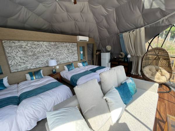 インバウンド需要99％減の富士河口湖町の活力を取り戻したい！『Mt.Fujiグランピングテラス　嶺乃華』が8月10日オープン