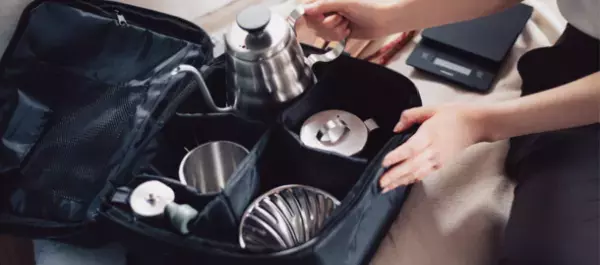 アウトドア仕様のコーヒー器具「HARIO outdoor」シリーズ発売　夏休みのアウトドア応援キャンペーンを開始！