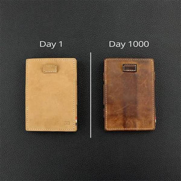 【マジックコインウォレット】ヨーロッパ発　バッファロー皮革のハンドメイドウォレット　細部まで使いやすさを考えられた上質設計　9月14日までクラウドファンディングサイト・GREEN FUNDINGで販売