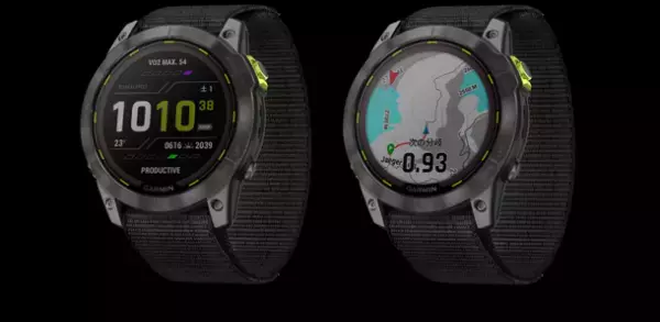 Garmin ウルトラレースなど極限に挑むアスリートのために、ソーラー充電による超ロングバッテリーと、専門的な高度トレーニング機能を備えた『Enduro 2』を8月25日(木)に発売