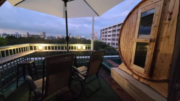 屋上バレルサウナ付きパーティースペースが8月2日オープン！大阪天満橋「IZA SAUNA osaka PartySpace」