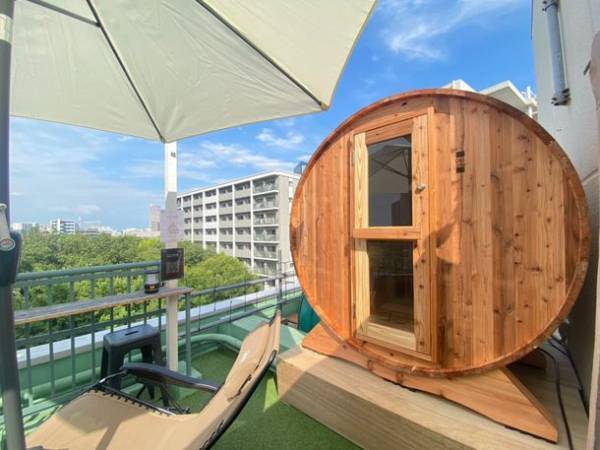 屋上バレルサウナ付きパーティースペースが8月2日オープン！大阪天満橋「IZA SAUNA osaka PartySpace」