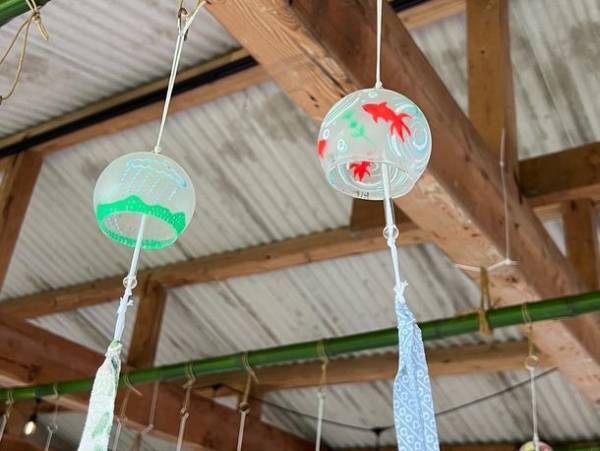 処分される着物をアップサイクルしたkimonoyarn　8/11～21に有明ガーデンで風鈴づくりワークショップを開催