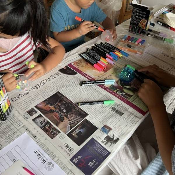 処分される着物をアップサイクルしたkimonoyarn　8/11～21に有明ガーデンで風鈴づくりワークショップを開催