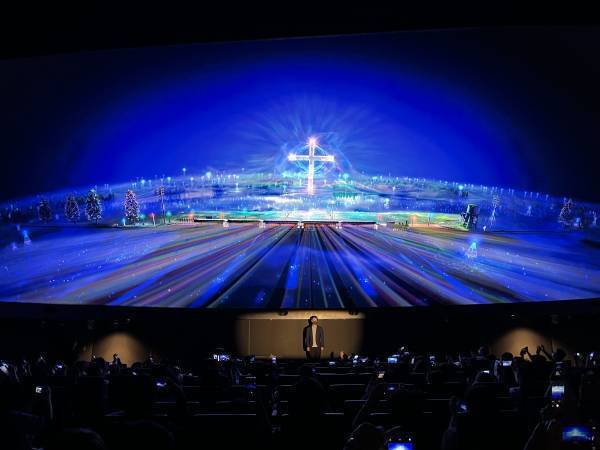 プラネタリウムの伝説的名作「銀河鉄道の夜」LEDドーム用リマスター版上映記念KAGAYA氏舞台挨拶付特別上映会を開催！