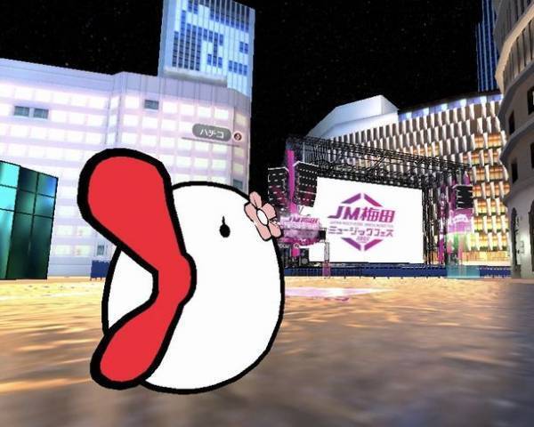 カンテレが「JM梅田ミュージックフェス2022 SUMMER」に参加！局キャラクターのハチコがバーチャルアイドル“まりなす”とクロストーク！