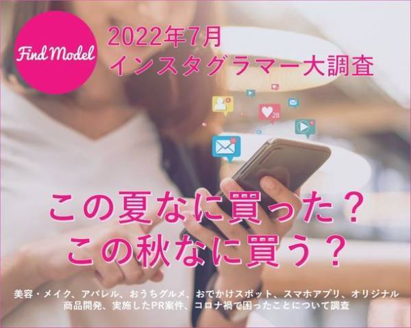 【2022年7月 インスタグラマー大調査】　インスタグラマーのこの秋買いたい美容グッズ1位はSUQQU(スック)アイシャドウシリーズ