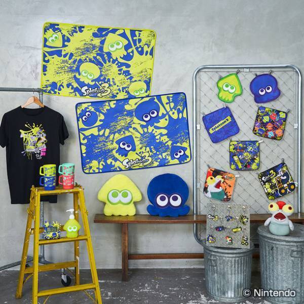 Nintendo Switch専用ソフト『スプラトゥーン３』発売記念！実用的な雑貨をラインナップした一番くじが登場
