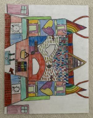 9歳児アーティストMISAが東京で初の個展「夢の世界」を東京赤坂のインターナショナル保育園にて8月14日より3日間開催