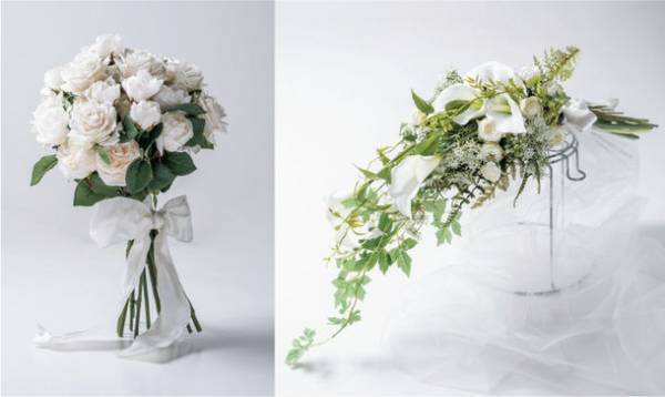 期間限定でブートニアのアレンジ料無料キャンペーンを9月1日～10月31日までにウェディングブーケの制作をご依頼いただいた方限定で実施