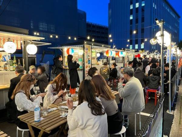 屋台ビアガーデン「金沢の屋台」にてお得な夏季限定メニューを楽しめる「屋台はしごチケット」＆「翠ジンフェア」を8月10日(水)より開催